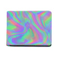 Psychedelic Holographic Trippy Print Bifold Wallet