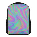 Psychedelic Holographic Trippy Print Casual Backpack