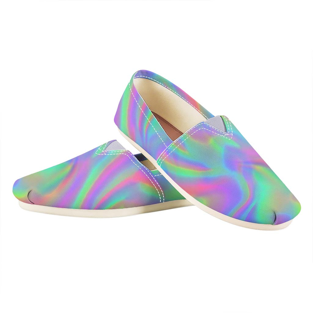 Psychedelic Holographic Trippy Print Casual Shoes