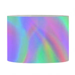 Psychedelic Holographic Trippy Print Drum Lamp Shade