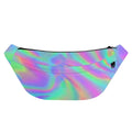 Psychedelic Holographic Trippy Print Fanny Pack