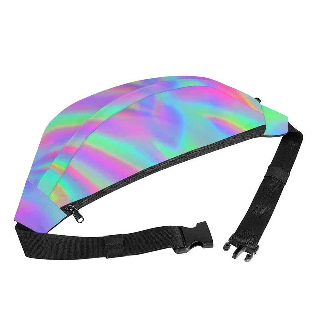 Psychedelic Holographic Trippy Print Fanny Pack