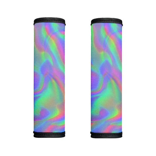 Psychedelic Holographic Trippy Print Handle Covers