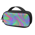 Psychedelic Holographic Trippy Print Portable Cooler Travel Case