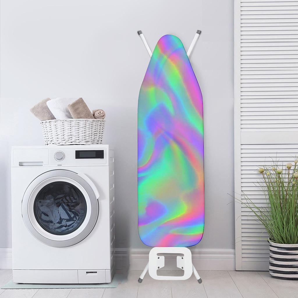 Psychedelic Holographic Trippy Print Ironing Board Cover