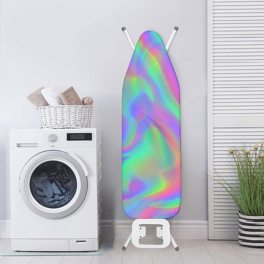 Psychedelic Holographic Trippy Print Ironing Board Cover