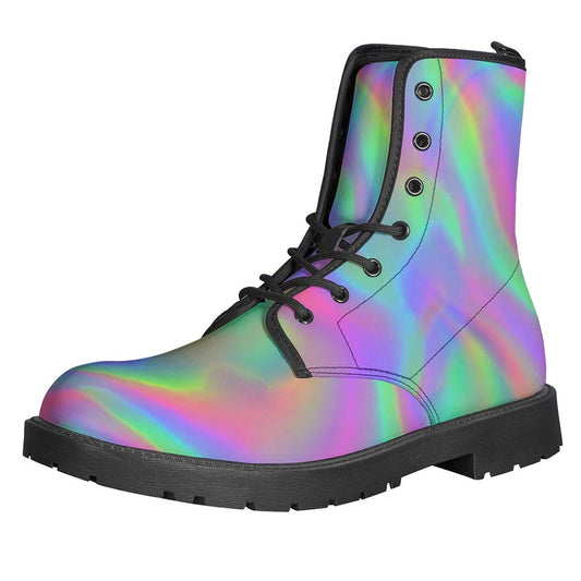 Psychedelic Holographic Trippy Print Backpack