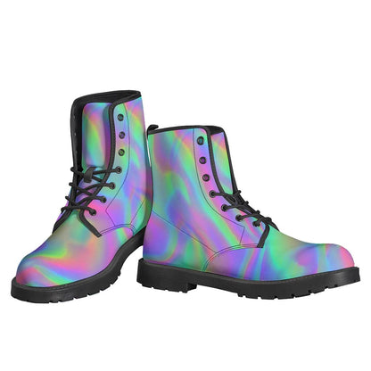 Psychedelic Holographic Trippy Print Backpack