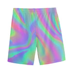 Psychedelic Holographic Trippy Print Men's Sports Shorts