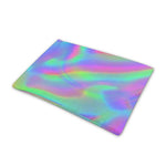 Psychedelic Holographic Trippy Print Pet Cooling Mat Cover