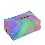 Psychedelic Holographic Trippy Print Rectangle Tissue Box Cover