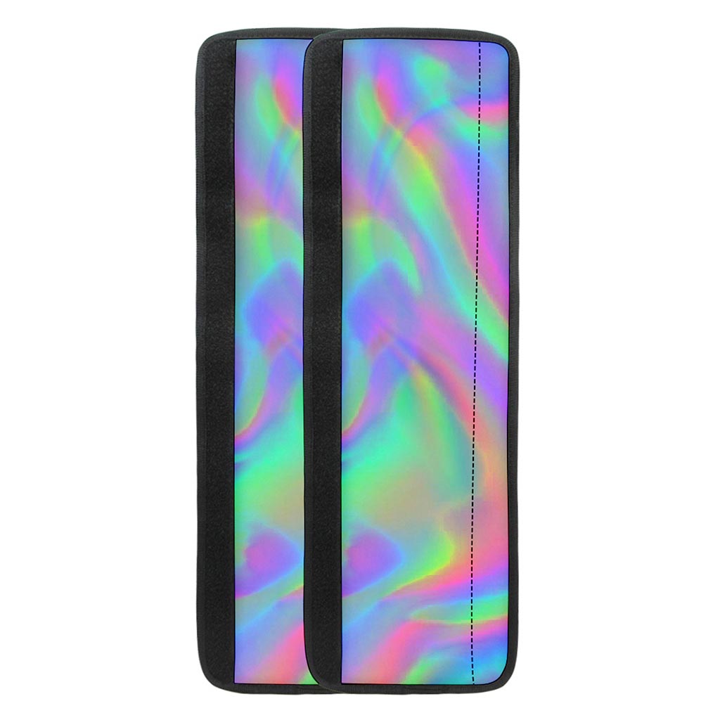 Psychedelic Holographic Trippy Print Refrigerator Handle Covers