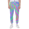 Psychedelic Holographic Trippy Print Joggers