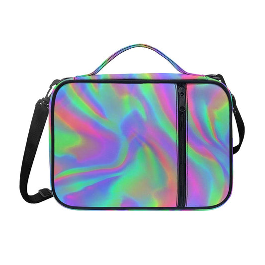 Psychedelic Holographic Trippy Print Shoulder Strap Bible Bag
