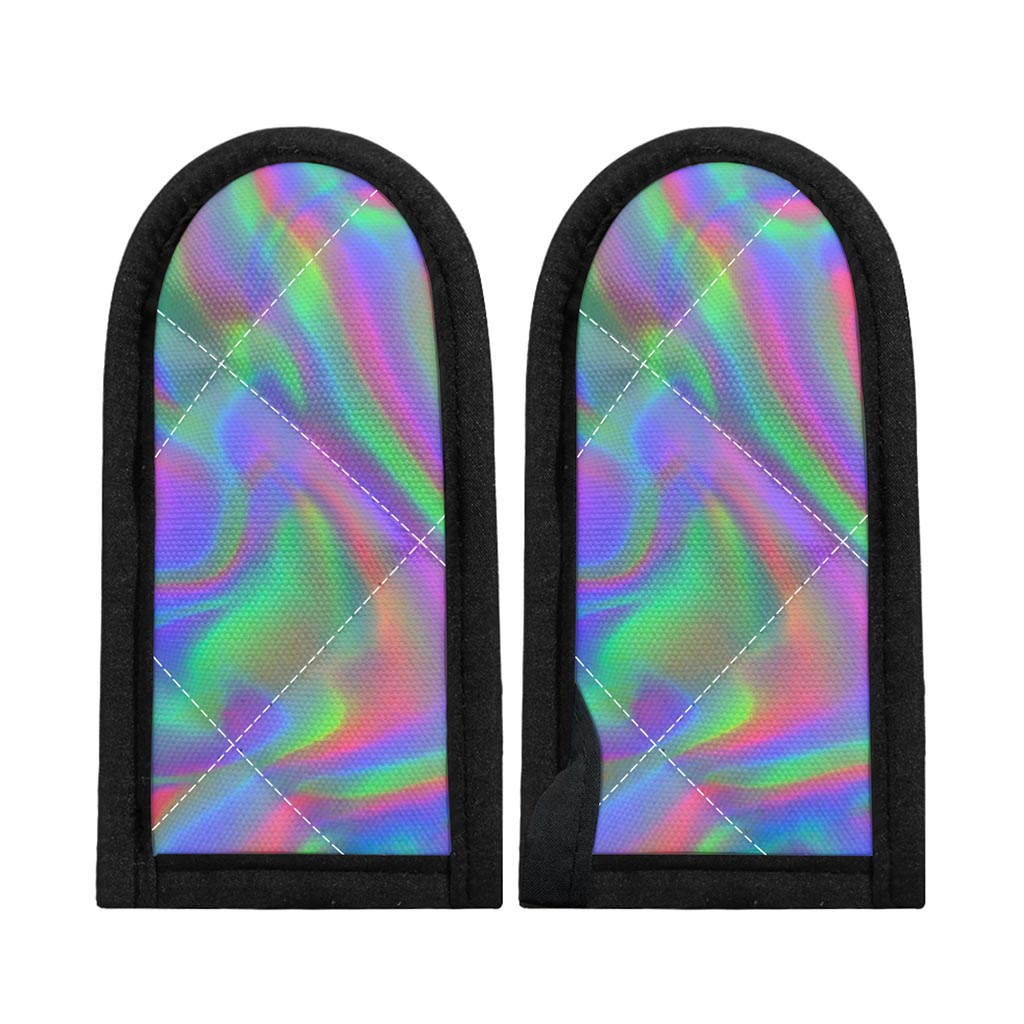 Psychedelic Holographic Trippy Print Skillet Handle Cover