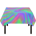 Psychedelic Holographic Trippy Print Tablecloth