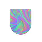 Psychedelic Holographic Trippy Print Toilet Lid Cover