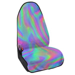 Psychedelic Holographic Trippy Print Waterproof Car Seat Cover