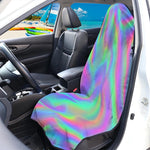 Psychedelic Holographic Trippy Print Waterproof Car Seat Cover