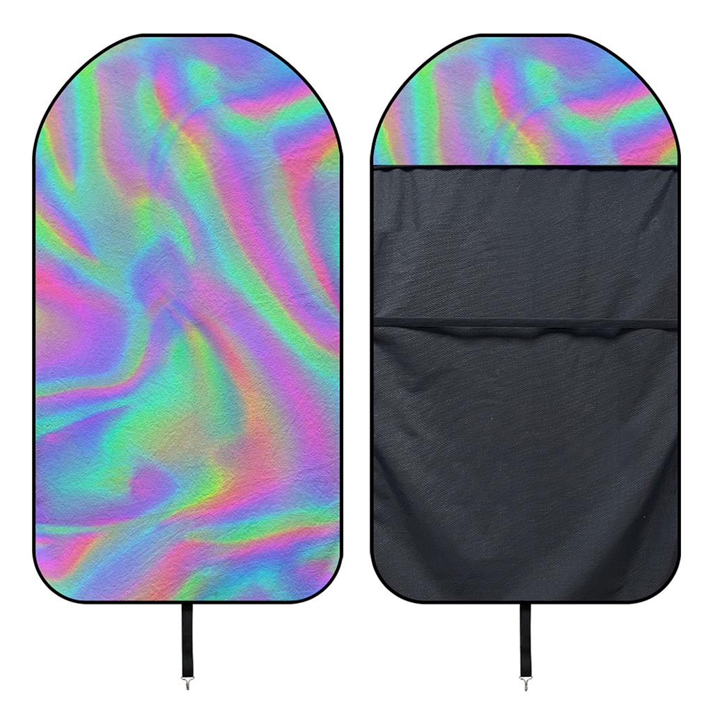 Psychedelic Holographic Trippy Print Waterproof Car Seat Cover