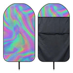Psychedelic Holographic Trippy Print Waterproof Car Seat Cover