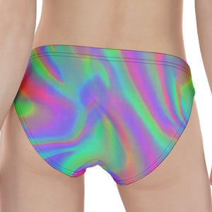 Psychedelic Holographic Trippy Print Women's Panties