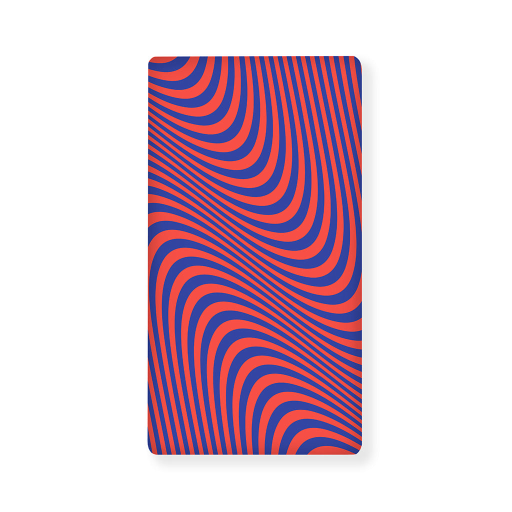 Psychedelic Illusion Print Baby Crib Sheet
