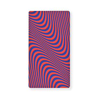 Psychedelic Illusion Print Baby Crib Sheet