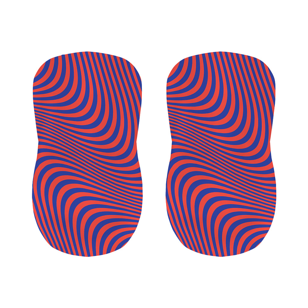Psychedelic Illusion Print Bar Stool Covers
