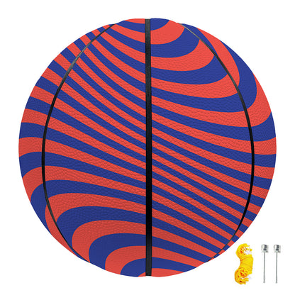 Psychedelic Illusion Print Basketball