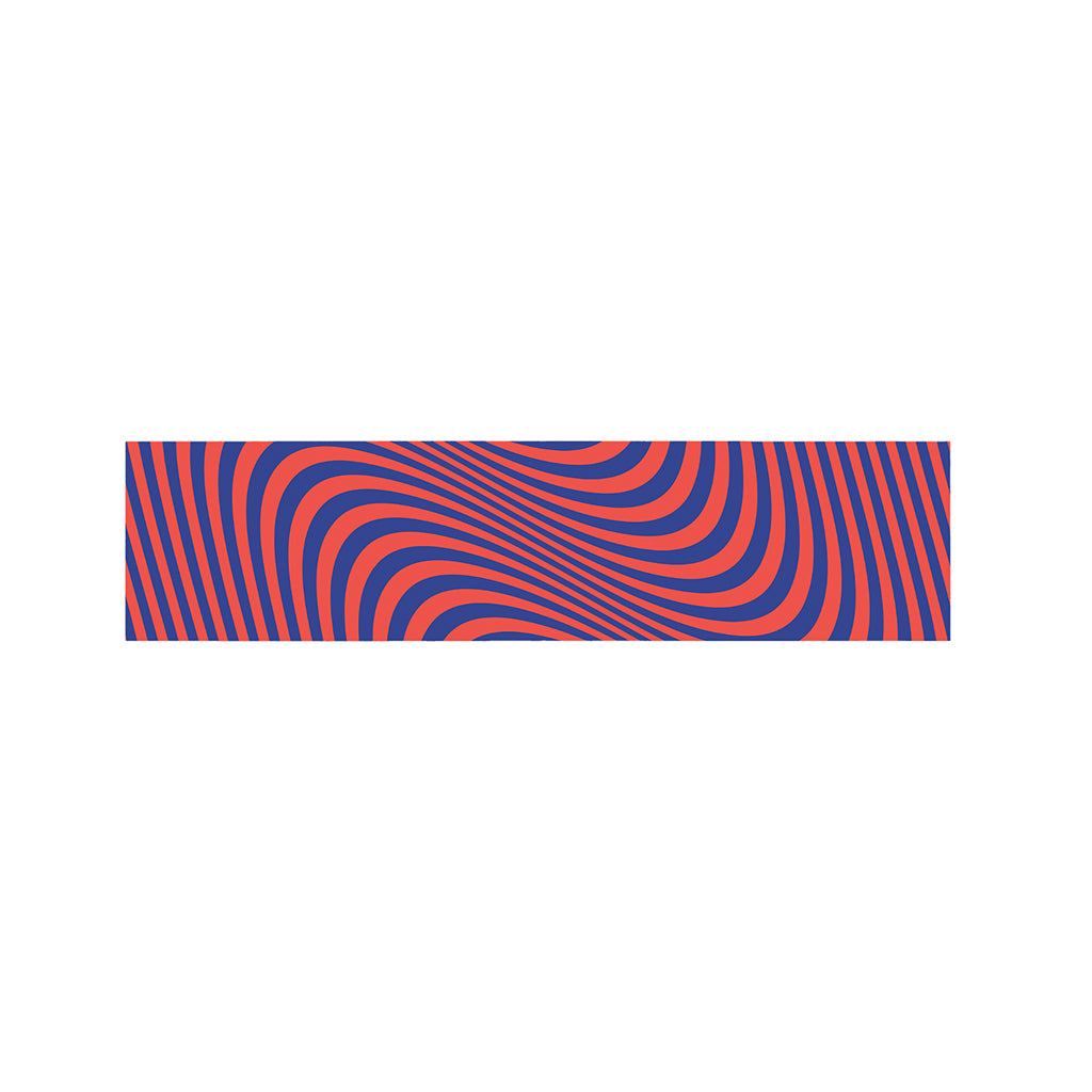 Psychedelic Illusion Print Bed Runner