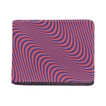 Psychedelic Illusion Print Bifold Wallet