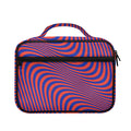 Psychedelic Illusion Print Briefcase Bible Bag