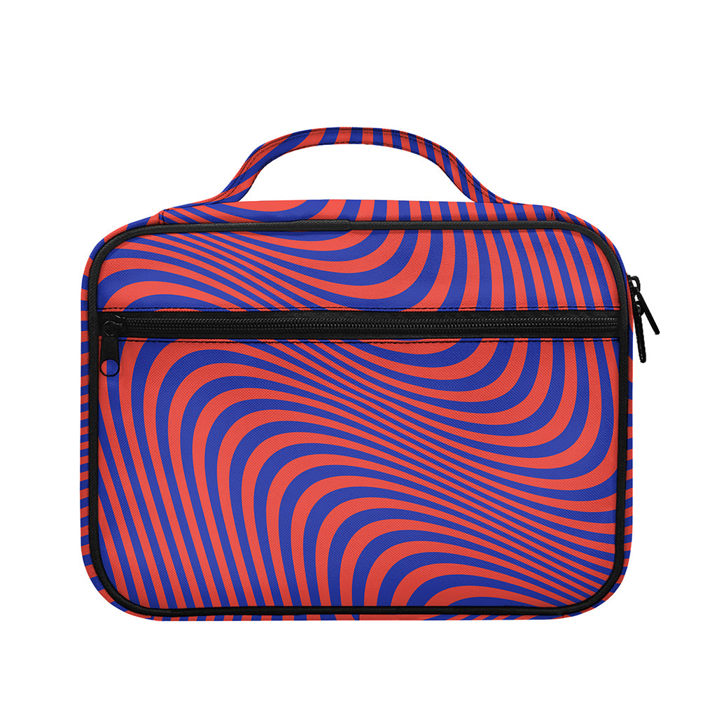 Psychedelic Illusion Print Briefcase Bible Bag