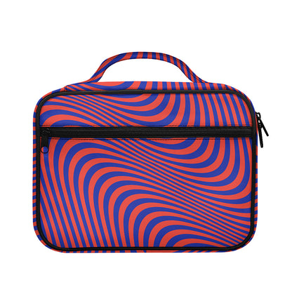 Psychedelic Illusion Print Briefcase Bible Bag