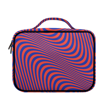 Psychedelic Illusion Print Briefcase Bible Bag
