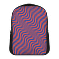 Psychedelic Illusion Print Casual Backpack