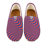Psychedelic Illusion Print Casual Shoes