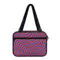 Psychedelic Illusion Print Double Strap Bible Bag