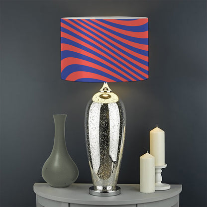 Psychedelic Illusion Print Drum Lamp Shade