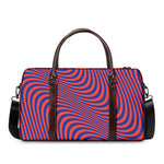 Psychedelic Illusion Print Duffle Bag