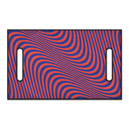 Psychedelic Illusion Print Golf Cart Seat Cover