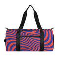 Psychedelic Illusion Print Gym Bag