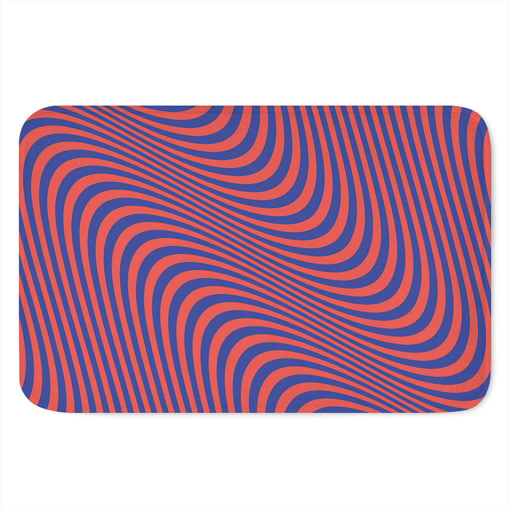 Psychedelic Illusion Print Indoor Door Mat