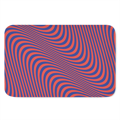 Psychedelic Illusion Print Indoor Door Mat