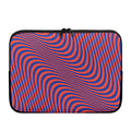 Psychedelic Illusion Print Laptop Sleeve
