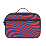 Psychedelic Illusion Print Portable Lunch Bag