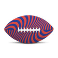 Psychedelic Illusion Print Rugby Ball