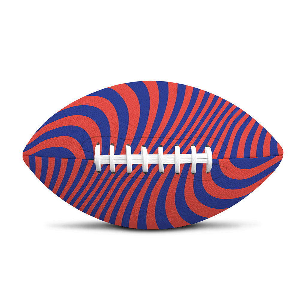 Psychedelic Illusion Print Rugby Ball
