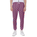 Psychedelic Illusion Print Joggers